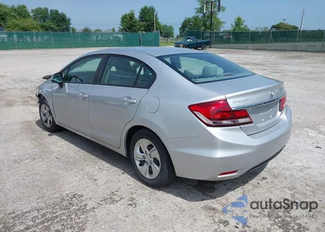 2013 Honda Civic Lx from USA, damaged, VIN 19XFB2F57DE044237